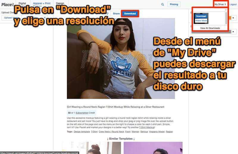 6. Descarga el resultado final