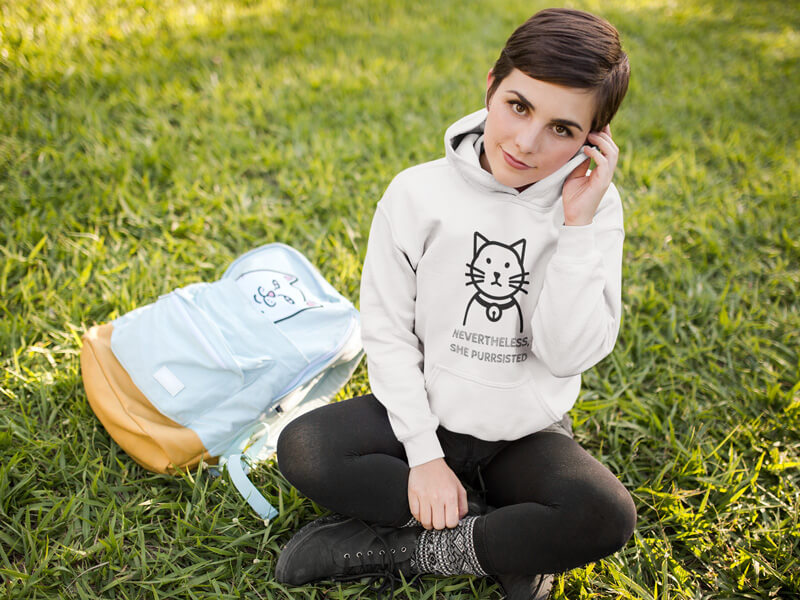 Print on demand hoodie