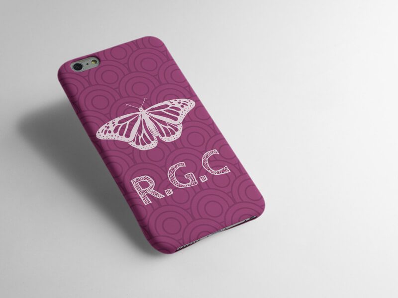 Print on demand phone case