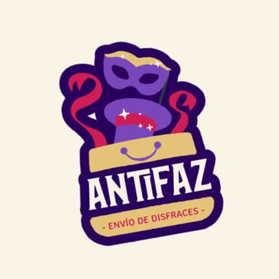 Costume-Themed Logo Creator for a Dropshipping Shop