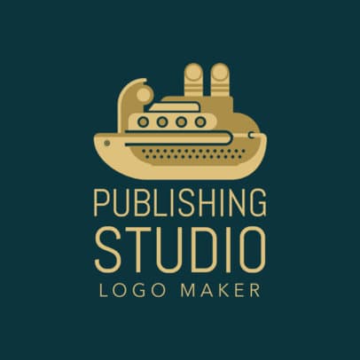 Custom Logo Maker for Publishing Houses with Animal Icons