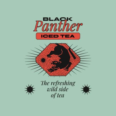 Logo Maker for an Artisanal Iced Tea Brand
