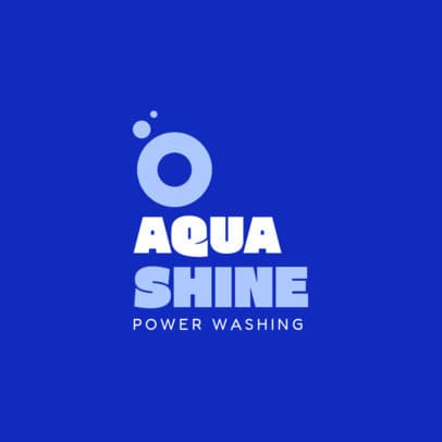 Logo Creator for a Power-Washing Service Business