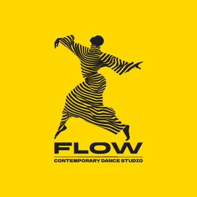 Contemporary Logo Creator for a Dance Studio