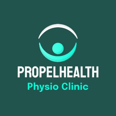 Logo Creator With a Health Theme for a Physiotherapy Center