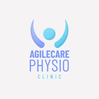 Physiotherapy Logo Maker for a Wellness Clinic