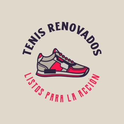 Footwear Restoration Logo Generator for Sneakers