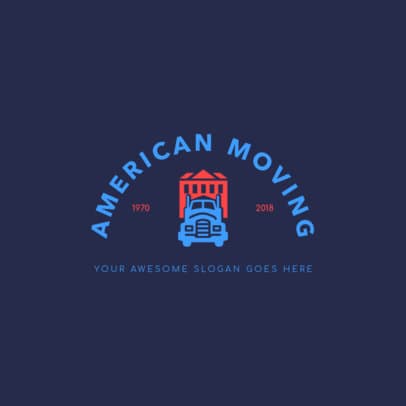 Moving Truck Company Logo Creator 