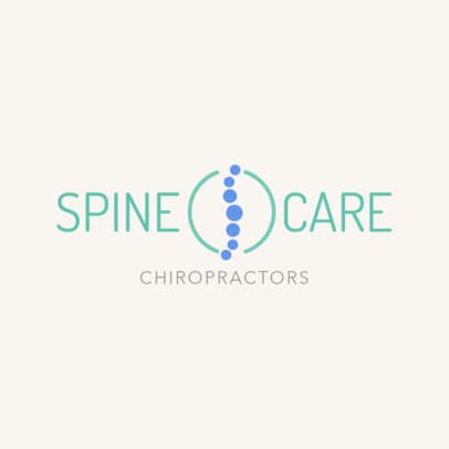 Logo Template for Spine Care Professionals