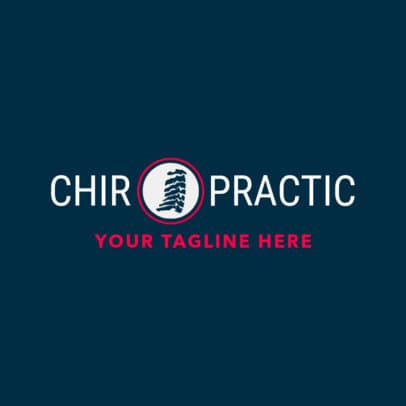 Chiropractic Clinic Logo Design Template