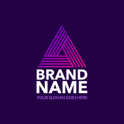 Brand Logo Maker with Abstract Graphics 