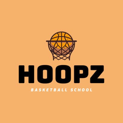 Basketball School Logo Maker