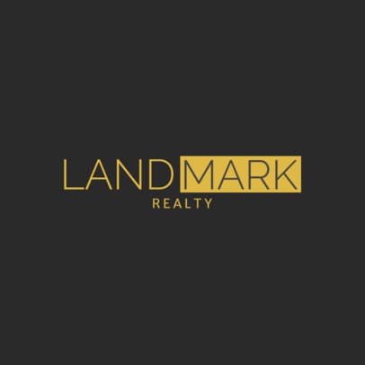 Professional Logo Design Maker For a Real Estate Agency