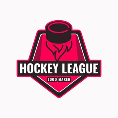 Hockey League Logo Maker