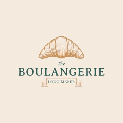 Boulangerie Logo Maker with Bakery Graphics