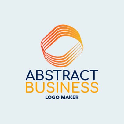 Logo Maker for a HR Company Featuring an Abstract Shape