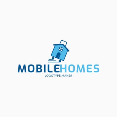 Logo Generator for Mobile House Contractors