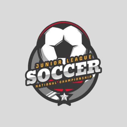 Sports Logo Maker for a Junior Soccer League