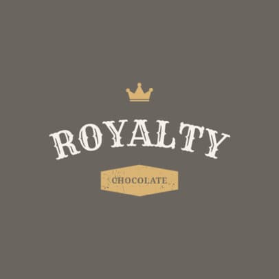 Elegant Logo Design Template for a Chocolate Company