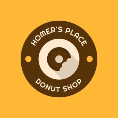 Bakery Logo Maker with a Circular Badge and Minimalistic Icons