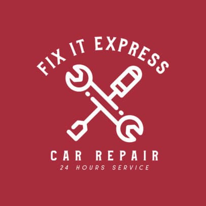 Online Logo Template for a Car Repair Shop