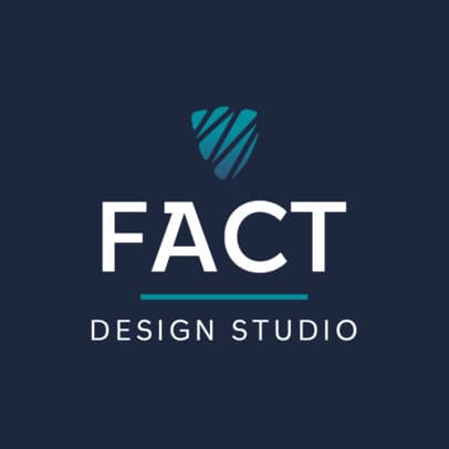 Design Studio Logo Maker Featuring a Shield Icon