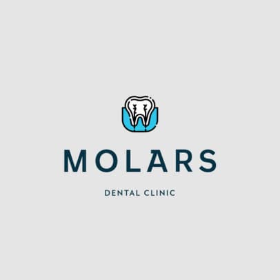 Dental Clinic Logo Template with a Minimal Style