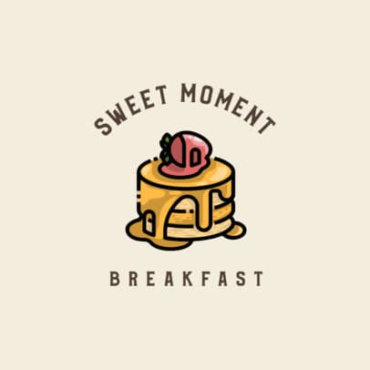 Online Logo Templates for a Bakery Featuring Dessert Graphics 