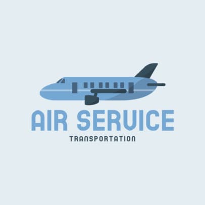 Logo Maker for an Air Transportation Service