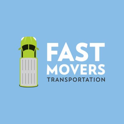 Modern Logo Template for a Moving Company
