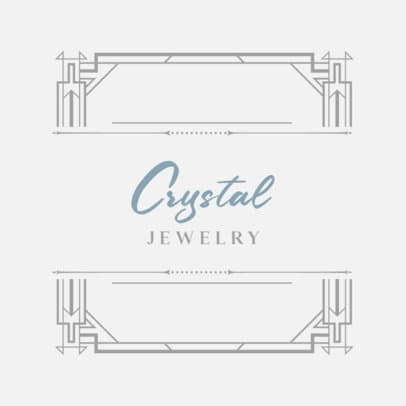 Jewelry Store Logo Generator with Art Deco Styled Graphics