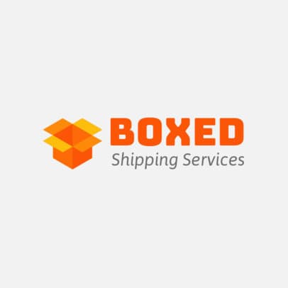 Minimalist Logo Template for a Shipping Services Company