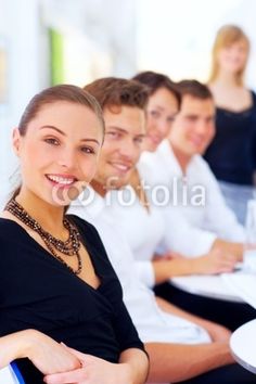 Stock Photo Featuring Business Executives at a Meeting