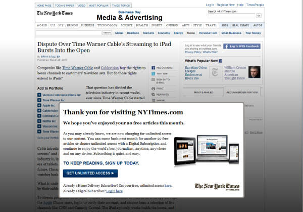 NYT screenshot