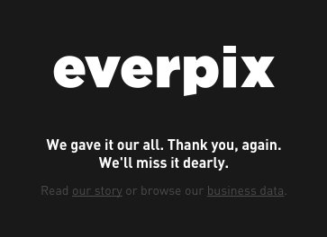 Everpix screenshot