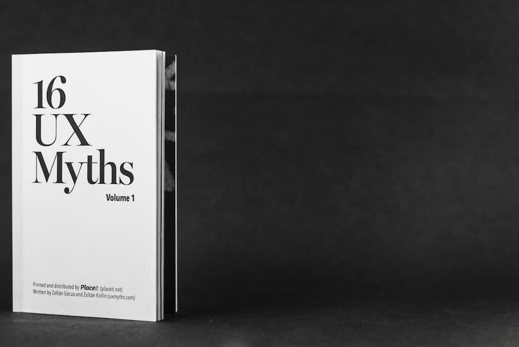 16 UX myths book