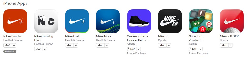 Nike Apps