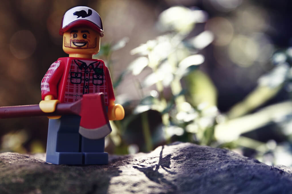 Lego Lumberjack