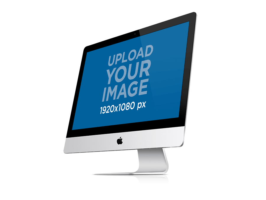 Imac Sided mockup