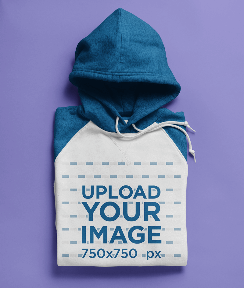 Hoodie Design mockup with placeit
