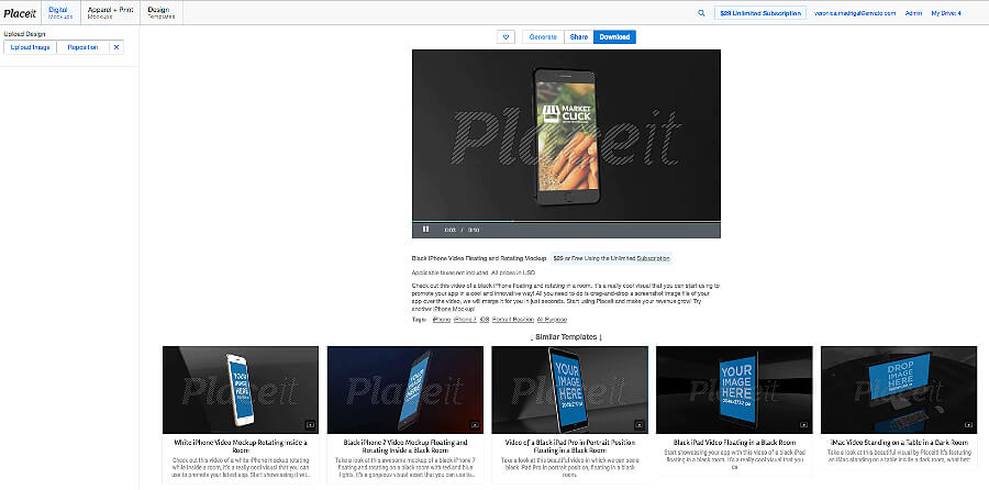  Placeit Mobile App Video Preview Maker