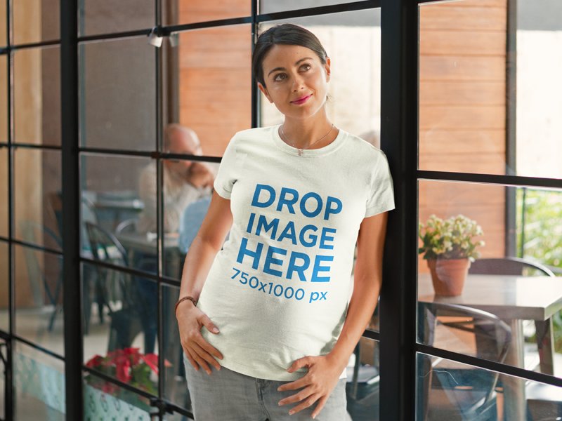 Maternity shirt mockup free information