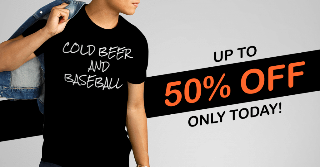 Tee on sale shirt ad