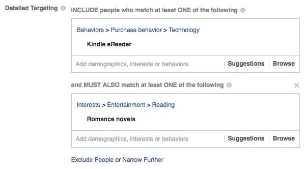 Facebook Ad Guide Narrow Audience