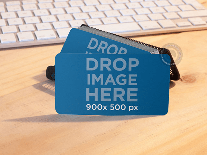 business card mockup 04