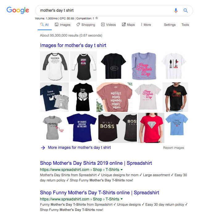 Mother's Day T-Shirt Google Search