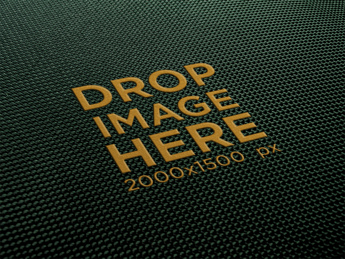 Download Fabric Embroidered Logo Mockup Free - Free Download Mockup