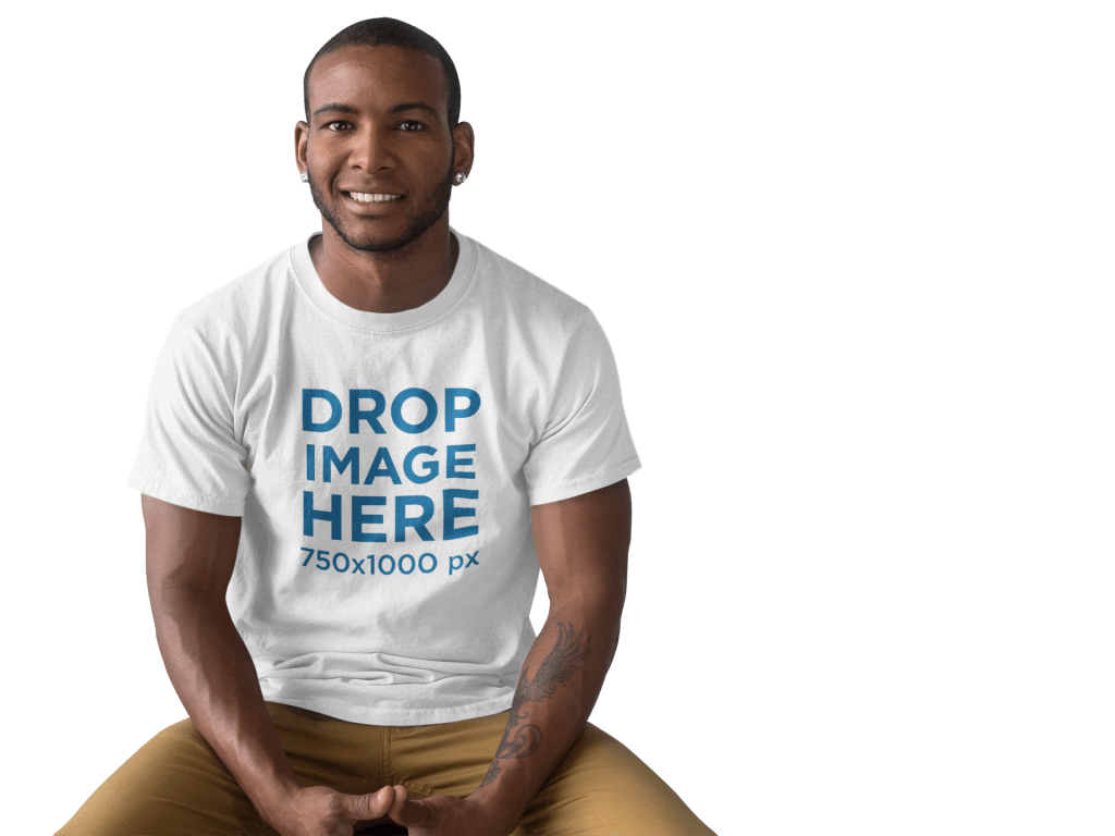 18 FREE T SHIRT MOCKUP ON MODEL CDR PSD - * Mockup