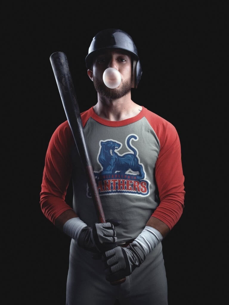 Custom Baseball Uniforms, Sample Design B