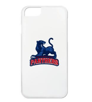 Phone case with placeit's custom sports logo